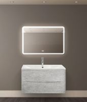 Товар: Зеркало BelBagno Marino 90 SPC-MAR-900-600-LED-TCH-WARM с подсветкой с подогревом С сенсорным выключателем - фото 2 Зеркало BelBagno Marino 90 SPC-MAR-900-600-LED-TCH-WARM с подсветкой с подогревом С сенсорным выключателем — фото 2, Зеркала в ванную комнату