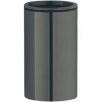 Стакан для зубных щеток Boheme Uno 10982-SGM Оружейная сталь глянцевая — фото 1, Мыльницы