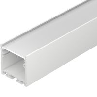 Профиль алюминиевый Arlight Line 036302 накладной Белый — фото 1, Профили для светодиодных лент
