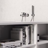 Смеситель для ванны Kludi Bozz 386910576 Хром — фото 4, Смеситель для ванны