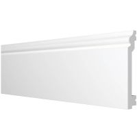 Плинтус Decor-Dizayn DD701 2000x100x16 мм — фото 1, Плинтуса напольные