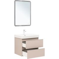 Товар: Тумба под раковину Aquanet Вега 60 329583 подвесная Бежевая - фото 17 Тумба под раковину Aquanet Вега 60 329583 подвесная Бежевая — фото 17, Мебель для ванной