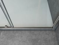 Душевая дверь Vincea Garda 170 VDS-1G2170CH профиль Хром стекло шиншилла — фото 4, Раздвижные душевые двери