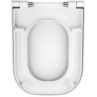 Сиденье для унитаза Berges Gap SO 017003 Белое с микролифтом — фото 2, Сиденья для унитаза