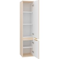 Товар: Шкаф пенал Brevita Enfida 35 R ENF-05035-030P Бежевый матовый - фото 7 Шкаф пенал Brevita Enfida 35 R ENF-05035-030P Бежевый матовый — фото 7, Мебель для ванной