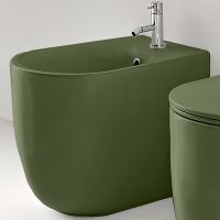 Товар: Биде Kerasan Nolita 532011*1 Verde muschio - фото 1 Биде Kerasan Nolita 532011*1 Verde muschio — фото 1, Биде