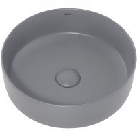 Раковина-чаша Abber Bequem 36 AC2108MG Серая матовая — фото 3, Раковины накладные