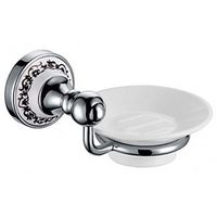 Мыльница Fixsen Bogema FX-78508 Хром Белый — фото 1, Мыльницы