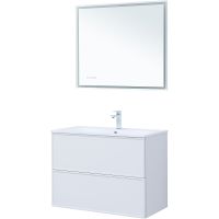 Товар: Тумба под раковину Aquanet Арт 90 313256 подвесная Белая матовая - фото 8 Тумба под раковину Aquanet Арт 90 313256 подвесная Белая матовая — фото 8, Мебель для ванной