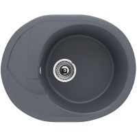 Кухонная мойка Ulgran Classic U-403-343 Антрацит — фото 1, Кухонные мойки