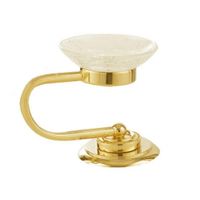 Мыльница Boheme Murano 10910-G Золото — фото 1, Мыльницы