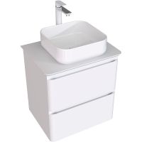 Товар: Тумба под раковину Aquanet Эмбер 60 330465 подвесная Белая матовая - фото 2 Тумба под раковину Aquanet Эмбер 60 330465 подвесная Белая матовая — фото 2, Тумбы под раковину