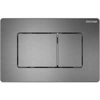 Клавиша смыва Grossman Classic 700.K31.04.42M.42M Графит сатиновый — фото 1, Кнопки смыва