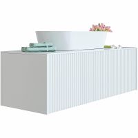 Тумба c раковиной SanVit Рольф 1 90 krolf1090 подвесная Белая — фото 3, Тумбы с раковиной