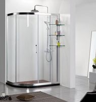 Душевой уголок Azario Victoria 120х90 AZ-NNQ2131-1-L профиль Серебро стекло прозрачное — фото 2, Душевые уголки