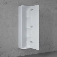 Шкаф пенал Laparet Bianca 33 R BiaL.04.135/P/W подвесной Белый — фото 3, Мебель для ванной