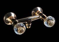 Смеситель для душа Boheme Flora 294-FL Золото — фото 2, Смесители