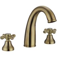 Смеситель для раковины Boheme Medici Presente 317 Бронза — фото 1, Смесители