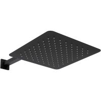 Верхний душ Allen Brau Infinity 5.21A19-31 Черный матовый — фото 1, Душевое оборудование. Душевая программа