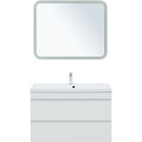 Товар: Тумба под раковину Aquanet Нота New 100 335420 подвесная Белый глянец - фото 5 Тумба под раковину Aquanet Нота New 100 335420 подвесная Белый глянец — фото 5, Мебель для ванной