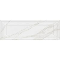 Керамическая плитка Kerama Marazzi Прадо белый панель обрезной 14002R настенная 40х120 см — фото 1, Керамическая плитка