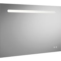 Зеркало Burgbad Fiumo 100 SIIX100 с подсветкой с подогревом с сенсорным выключателем — фото 1, Мебель для ванной