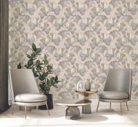 Обои Артекс New Look 5 10611-01 Винил на флизелине (1,06*10,05) Белый, Цветы — фото 3, Обои для стен