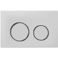 Клавиша смыва Sintesi SIN-FB-XRW-502 Белая — фото 1, Кнопки смыва