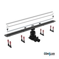 Товар: Душевой лоток Pestan Confluo Slim Line 850+ 13100029 с решеткой Хром матовый - фото 3 Душевой лоток Pestan Confluo Slim Line 850+ 13100029 с решеткой Хром матовый — фото 3, Душевые лотки