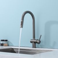 Смеситель для кухни Splenka S204.49.09 Графит матовый — фото 15, Смесители для кухни