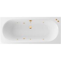 Акриловая ванна Excellent Oceana Slim 160x75 WAEX.OCE16S.SOFT.GL с гидромассажем — фото 1, Ванны