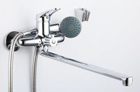 Смеситель для ванны Frap H13 F2213 универсальный Хром — фото 9, Смеситель для ванны