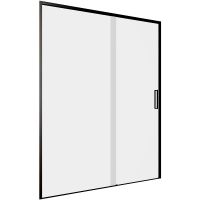 Душевая дверь Aquanet Pleasure Evo AE65-N140-BT 140 312541 профиль Черный стекло прозрачное — фото 1, Раздвижные душевые двери