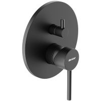 Душевая система Damixa Scandinavian Pure 936520300 Черная матовая — фото 2, Душевое оборудование. Душевая программа