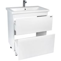 Тумба под раковину VIANT Мальта 70 VMAL70COBEL-T2Y Белая — фото 3, Мебель для ванной