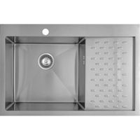 Товар: Кухонная мойка Seaman Eco Marino SMB-7851PRS.A Нержавеющая сталь - фото 1 Кухонная мойка Seaman Eco Marino SMB-7851PRS.A Нержавеющая сталь — фото 1, Кухонные мойки