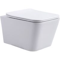 Унитаз Aquanet Trend W Rimless 276396 подвесной с сиденьем Микролифт — фото 1, Подвесные унитазы