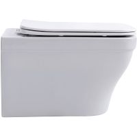 Унитаз Aquanet Elegant Rimless Elegant W LX-1163 280960 подвесной с сиденьем Микролифт — фото 5, Подвесные унитазы