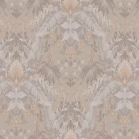 Обои LOYMINA British Style Forest BRIT6 002/1 Винил на флизелине (1*10,05) Бежевый, Листья/Цветы — фото 1, Обои для стен