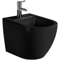 Биде SantiLine SL-5058MB подвесное Черное матовое — фото 1, Биде подвесные