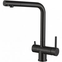 Смеситель для кухни ZorG Inox SZR-7039 GRAFIT Графит — фото 1, Смесители для кухни