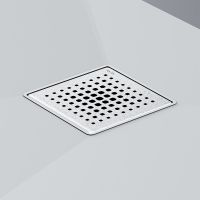 Душевой трап AM.PM MasterFlow 10 W01BD-P11-010-01SB с решеткой Хром матовый Cut Gradient — фото 11, Трапы для душа