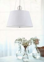 Подвесной светильник Maytoni Modern Bergamo MOD613PL-03W Белый Хром — фото 6, Подвесные светильники