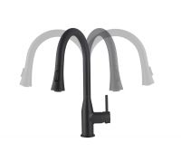 Смеситель для кухни Timo Saona 2336/03FL Черный — фото 6, Смесители для кухни