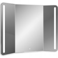 Зеркало Континент Трюмо 1000х800 ЗЛП453 с подсветкой с сенсорным выключателем — фото 1, Зеркала в ванную комнату