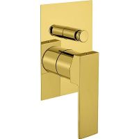 Смеситель для душа Webert Pegaso PE860101010 Золото — фото 1, Смесители