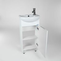 Товар: Тумба под раковину VIANT Барселона 40 VBAR40AZ-T1ST Белая - фото 4 Тумба под раковину VIANT Барселона 40 VBAR40AZ-T1ST Белая — фото 4, Тумбы под раковину