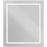 Зеркало BelBagno Kraft 70 SPC-KRAFT-700-800-SENS-AL с подсветкой Сатин с сенсорным выключателем — фото 7, Зеркала в ванную комнату