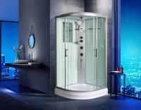 Душевая кабина WeltWasser WW500 Werra 904 90x90 10000003232 профиль Хром стекло прозрачное — фото 3, Душевые кабины