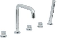 Смеситель на борт ванны Allen Brau Priority 5.31007-00 Хром — фото 4, Смесители на борт ванны